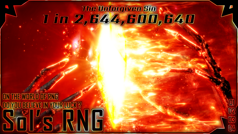 Скриншот Sol's RNG